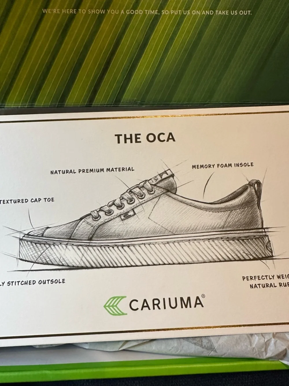 **NEW** Cariuma OCA Low-Top Sneaker size 6.5 women/5men - Picture 5 of 6